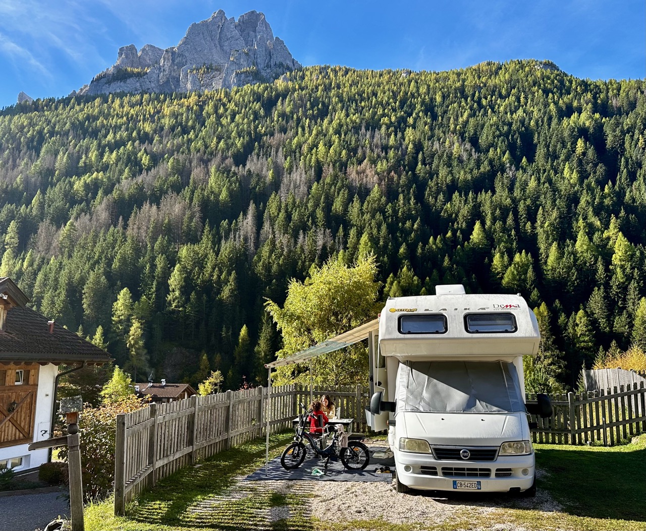Ufficio con vista sulle Dolomiti